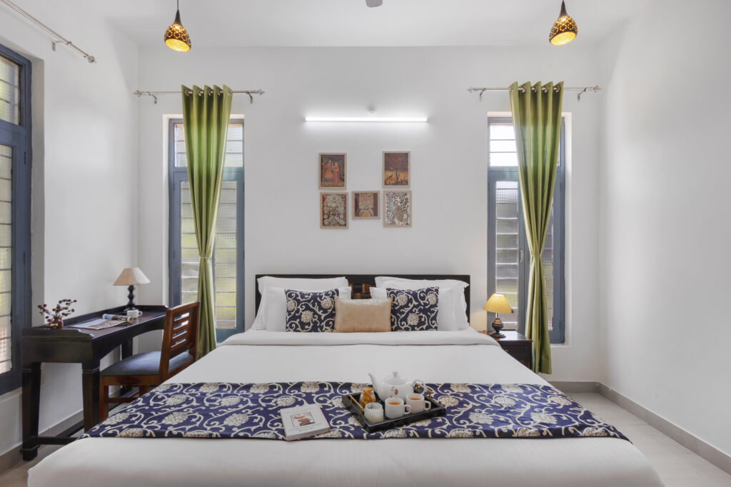 udaipur villa bedroom