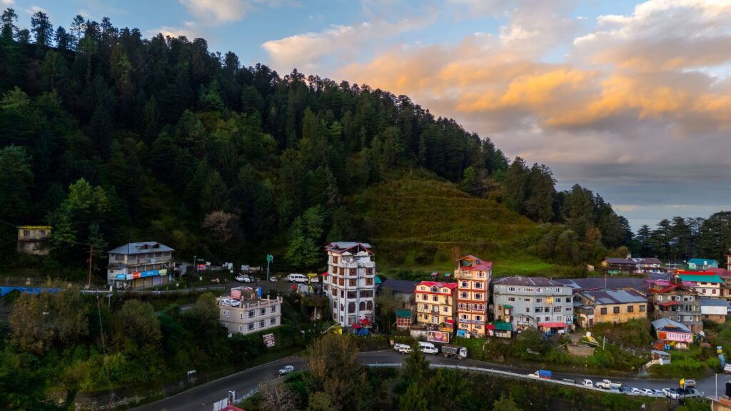 the castle villa kufri view