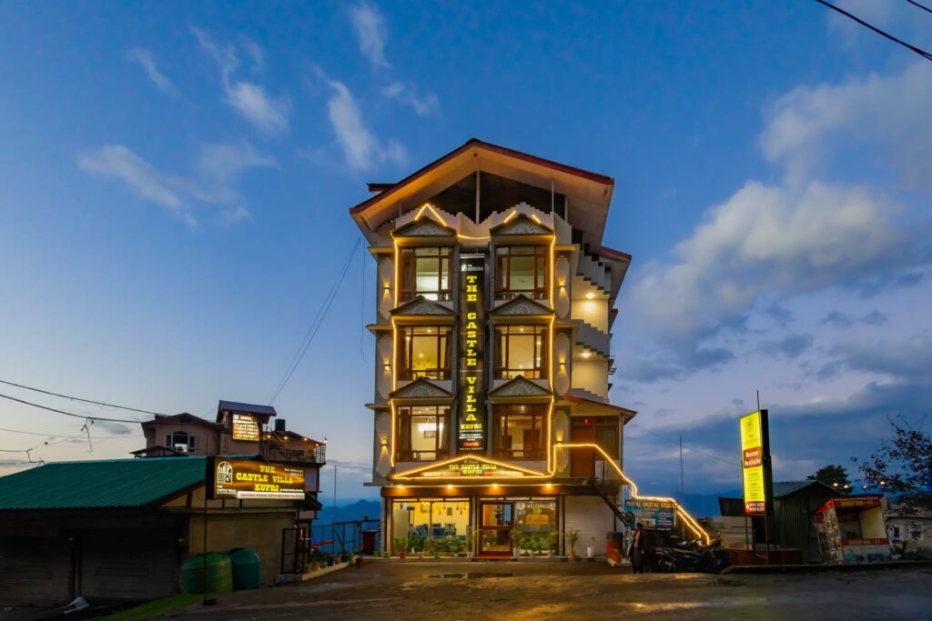 best hotel in kufri