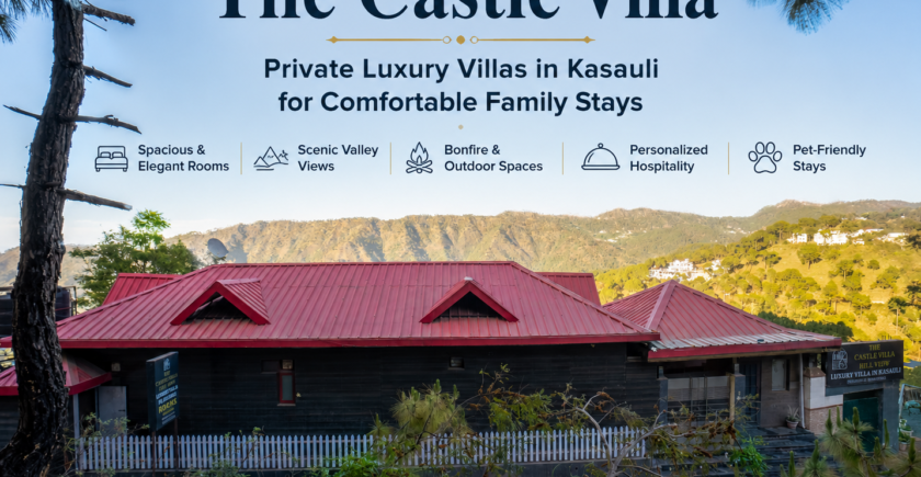 Kasauli best private villas, The Castle Villa kasuali