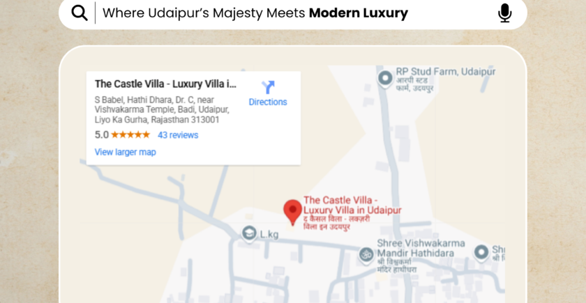 Best 5 star villa in udaipur