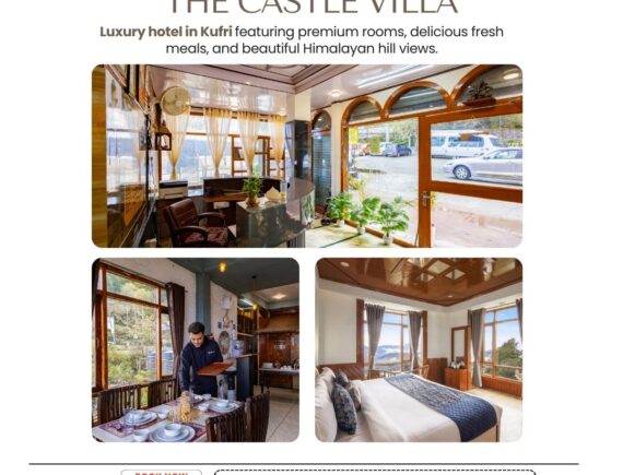 Best Hotels in kufri| Luxury Hotels in kufri | The Castle villa kufri