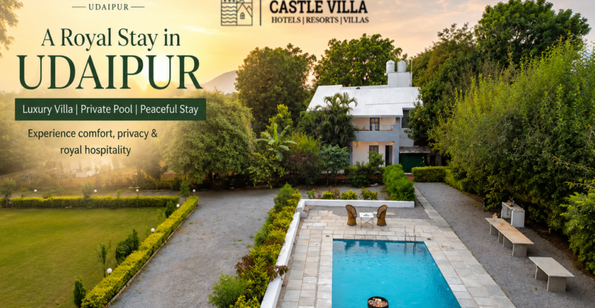 Best Villa in Udaipur with swimming pool