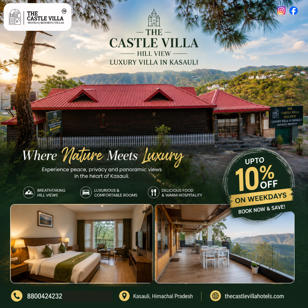 The castle villa kasauli