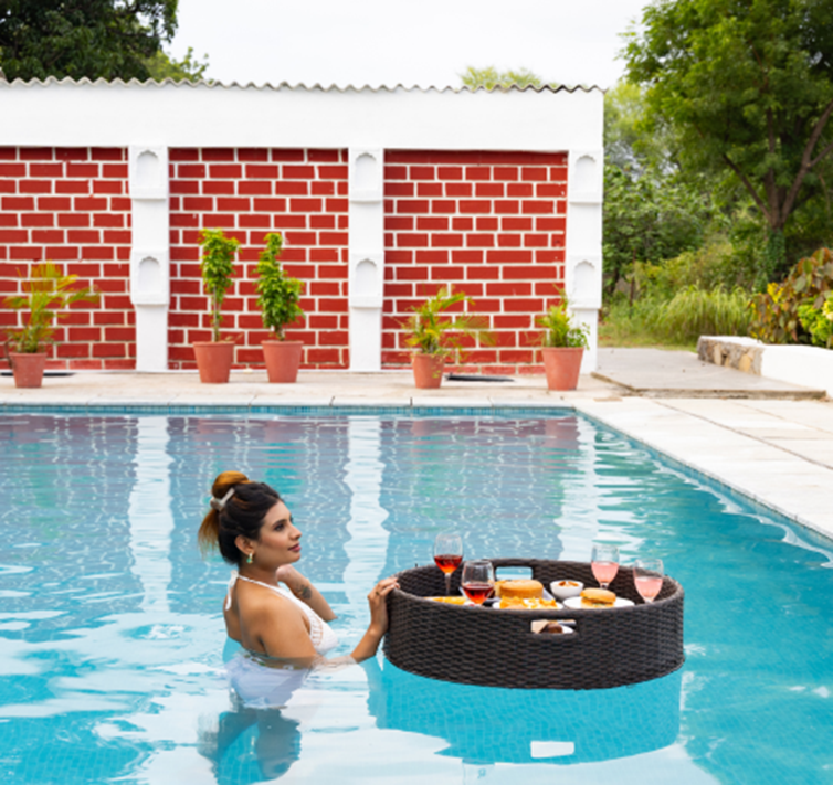 Villa in Udaipur near lake