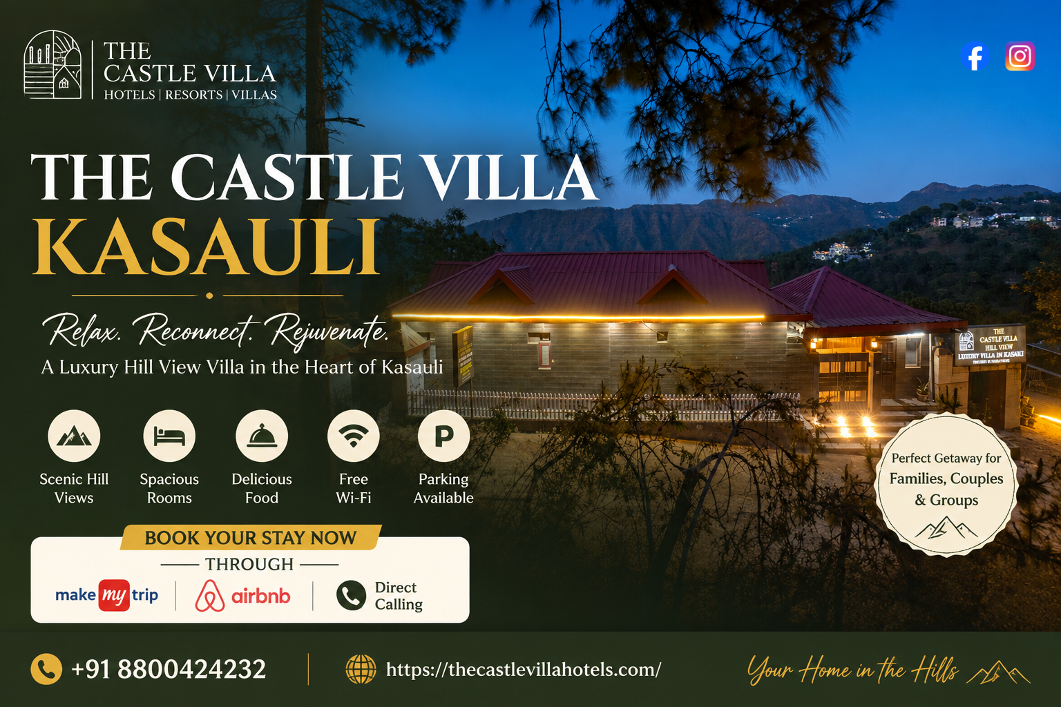 4 BHK villa kasauli
