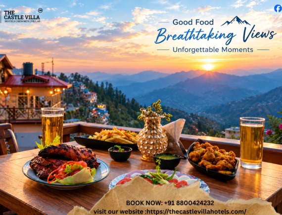Snow view hotel in Kufri – The Castle Villa with Himalayan views