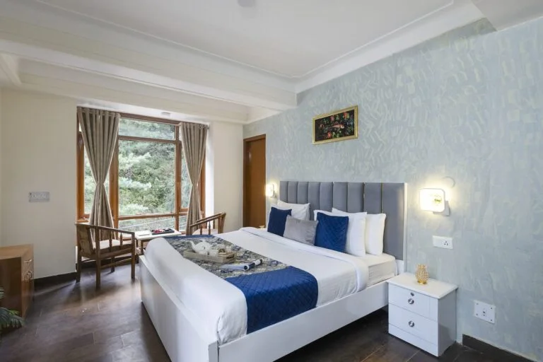 The Castle Villa Kufri bedroom for couples and families